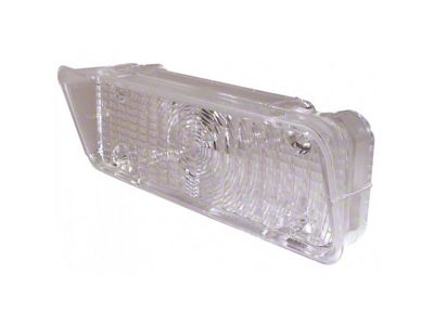 1971-1972 Chevy Truck Parking Light-Turn Signal Lens, Clear, Left