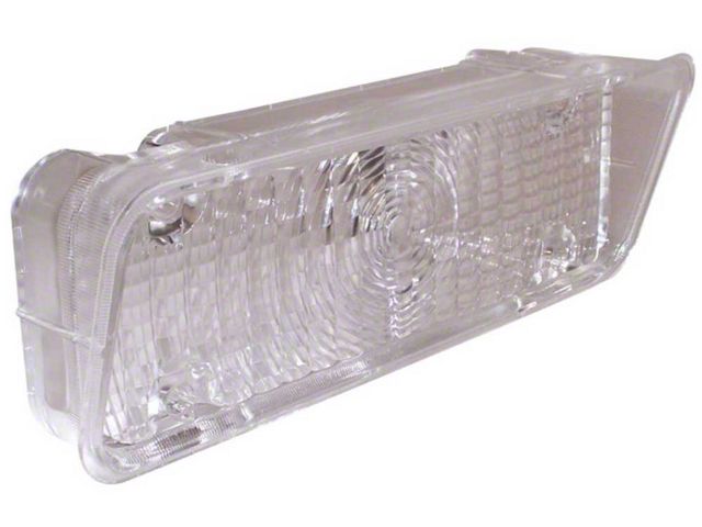 1971-1972 Chevy Truck Parking Light-Turn Signal Lens, Clear, Right