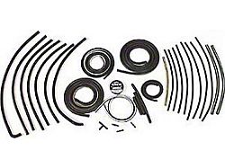 Headlight & Windshield Wiper Dr Vacuum Hose Kit,71-72