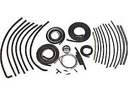 Headlight & Windshield Wiper Dr Vacuum Hose Kit,71-72 