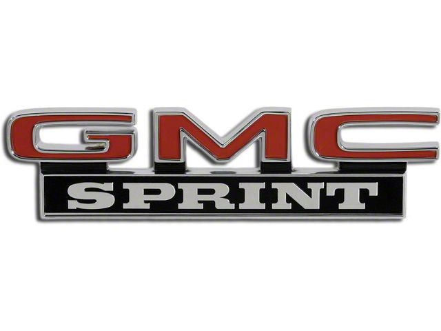 1971-1972 GMC Sprint Fender Emblem