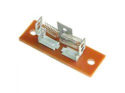 Blower Motor Resistor - Without Air Conditioning (71-72 Monte Carlo)
