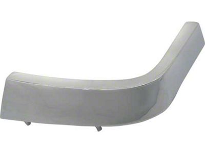 1971-1972 Mustang Chrome Front Fender Moulding, Left