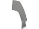 1971-1972 Mustang Coupe or Convertible Rear Quarter Panel Extension, Right