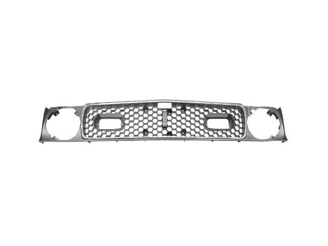 1971-1972 Mustang Mach 1 Grille Kit with Surround Moldings