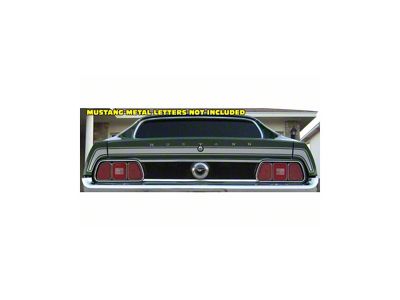 1971-1973 Mustang Base Model Trunk Lid Stripe Kit