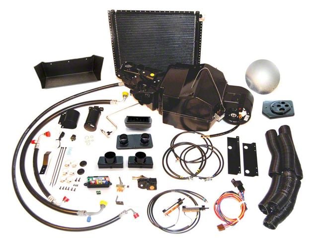 1971-1973 Mustang Classic Auto Air Perfect Fit Elite Air Conditioning Kit, for Cars with Factory Air (Factory Air)