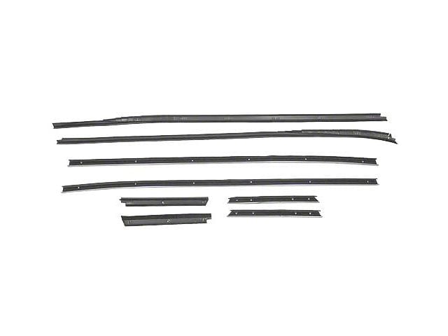 Belt Weatherstrip Kit/ 8pcs/ 71-73 Mustang Convertible