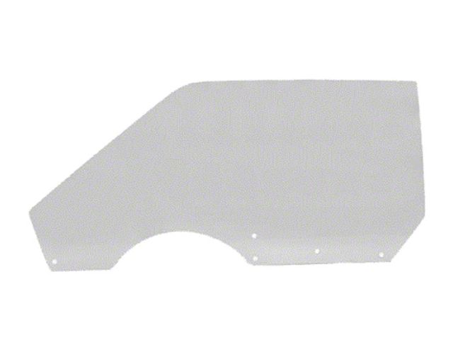 1971-1973 Mustang Coupe or Convertible Door Glass for Cars with Power Windows, Left