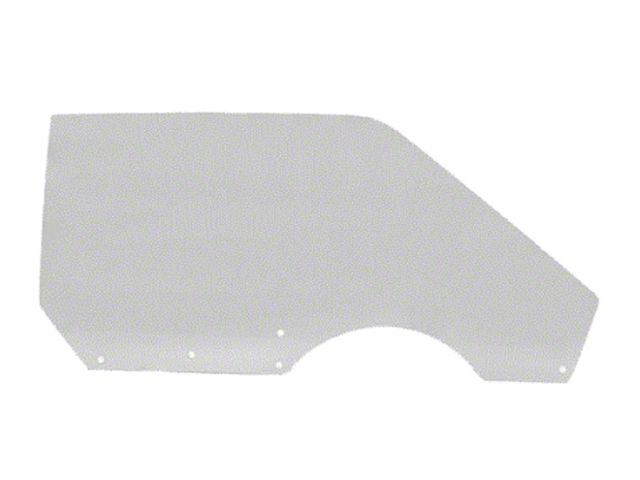 1971-1973 Mustang Coupe or Convertible Door Glass for Cars with Power Windows, Right