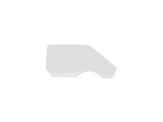1971-1973 Mustang Coupe or Convertible Door Glass for Cars with Power Windows, Right