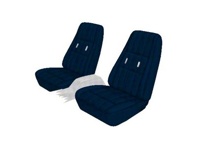 1971-1973 Mustang Deluxe/Grande Hi-Back Front Bucket Seat Covers, Distinctive Industries