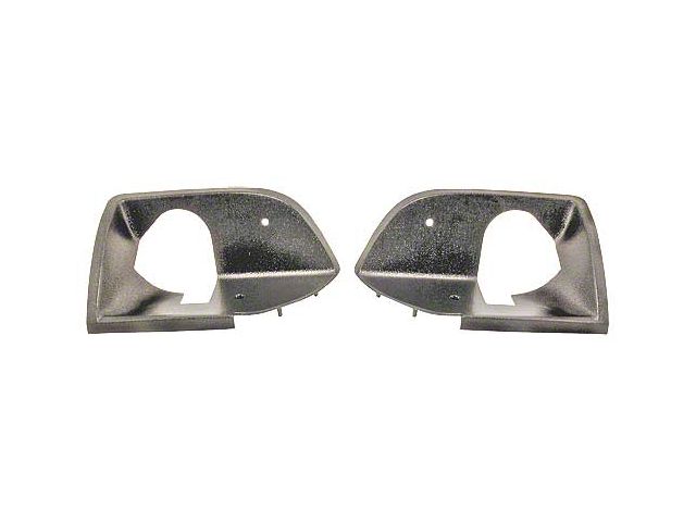 1971-1973 Mustang Deluxe Interior Door Panel Cups, Pair