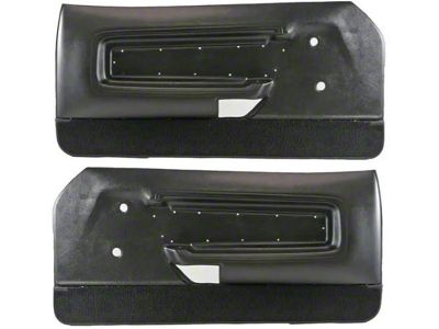 1971-1973 Mustang Deluxe/Mach 1 Interior Door Panels in Factory Colors