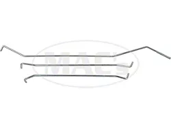 1971-1973 Mustang Door Latch Rod Set, Right (Right)