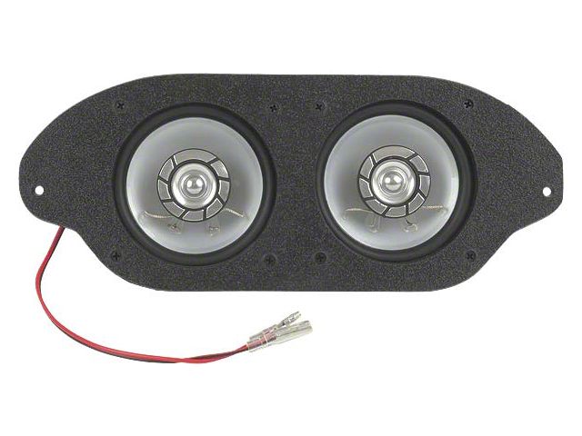 1971-1973 Mustang Dual Front Radio Speaker Assembly