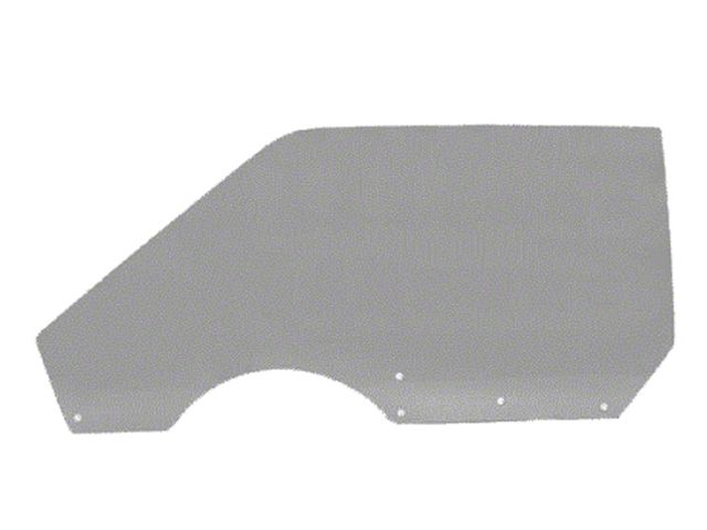 1971-1973 Mustang Fastback Door Glass for Cars with Power Windows, Left