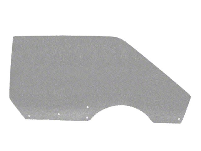 1971-1973 Mustang Fastback Door Glass for Cars with Power Windows, Right