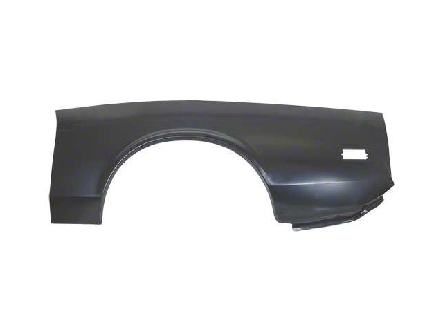 1971-1973 Mustang Fastback Quarter Panel Skin, Left