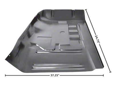 1971-1973 Mustang Front Floor Pan, Right