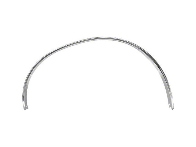 1971-1973 Mustang Front Wheel Opening Molding, Left