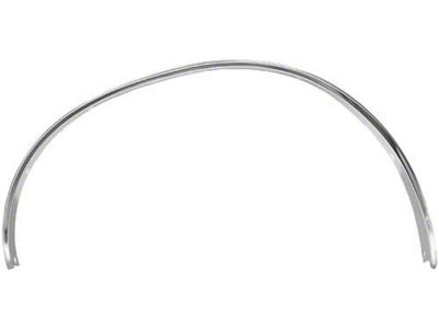 1971-1973 Mustang Front Wheel Opening Molding, Left