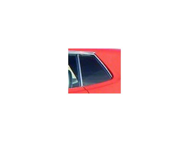 1971-1973 Mustang Hardtop Quarter Window Glass, Left