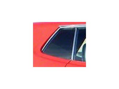 1971-1973 Mustang Hardtop Quarter Window Glass, Right