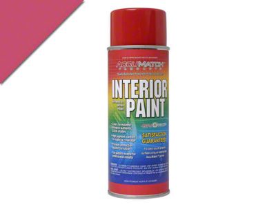 1971-1973 Mustang Interior Lacquer Paint, Medium Vermillion Metallic