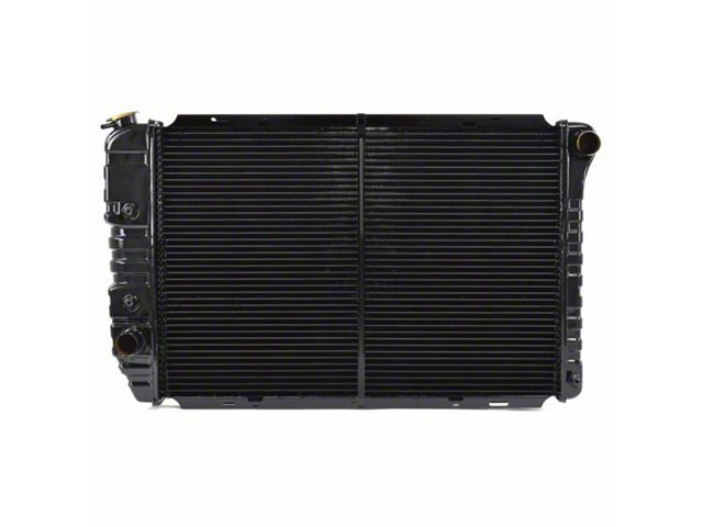 1971-1973 Mustang MaxCore OE-Style 3-Row Copper/Brass Radiator, 302/351/390/400/429/460 V8