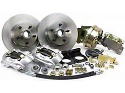 Power Front Disc Brake Conversion Kit, V8 with Automatic or Manual Transmission (71-73 Mustang)
