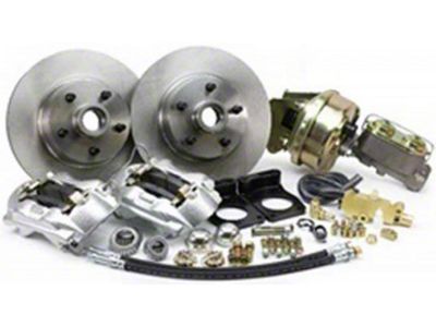 1971-1973 Mustang Power Front Disc Brake Conversion Kit, V8 with Automatic or Manual Transmission
