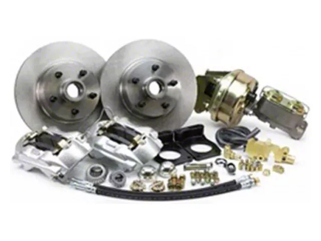 1971-1973 Mustang Power Front Disc Brake Conversion Kit, V8 with Automatic or Manual Transmission