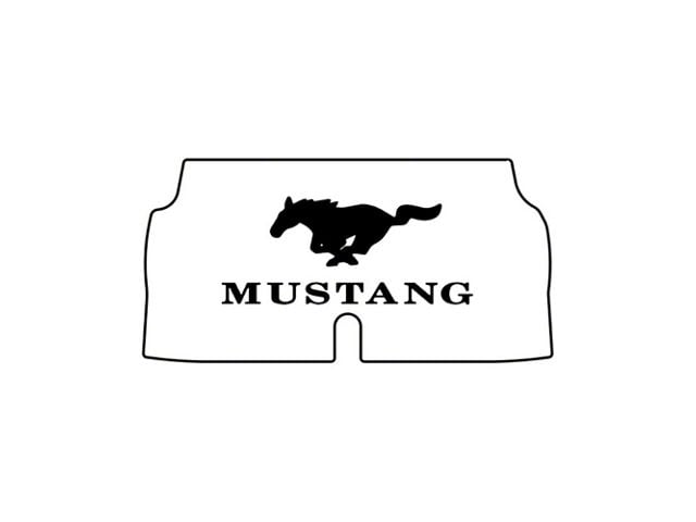 1971-1973 Mustang QuietRide AcoustiTrunk Insulated Trunk Mat