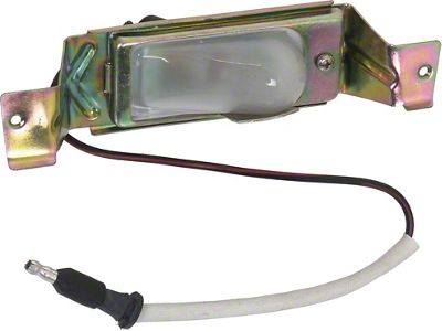 OPR 1971-1973 Mustang Rear License Plate Light Assembly