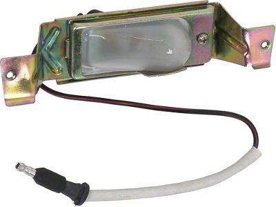 1971-1973 Mustang Rear License Plate Light Assembly