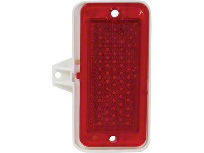1971-1973 Mustang Rear Side Marker Light Lens and Body, Left