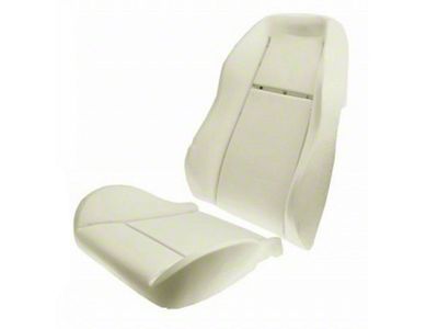 TMI 1971-1973 Mustang Sport X or Sport XR Molded Seat Foam Set, 2 Pieces (Front Seats Only)
