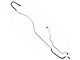 1971-1973 Mustang Stainless Steel Rear Axle Drum Brake Lines for 8 or 9 Rear End, 2-Piece (8 or 9 Rear End, Rear Drum Brakes)