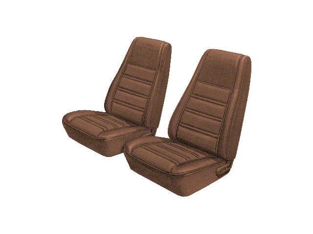 1971-1973 Mustang Standard Hi-Back Front Bucket/Rear Bench Seat Covers, Distinctive Industries