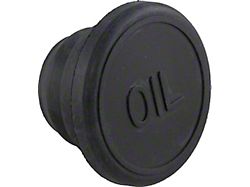 Push-In Oil Filler Cap, Rubber,1971-1974 