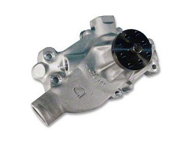 Water Pump, Alum, Stage II, Small Blk, Hi-Flo 71-82