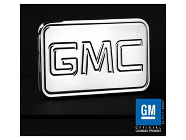 1971-1987 GMC Hitch Cover With Polished GMC Logo
