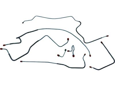 1971-72 Chevy Truck Brake Line Kit Front Power Disc