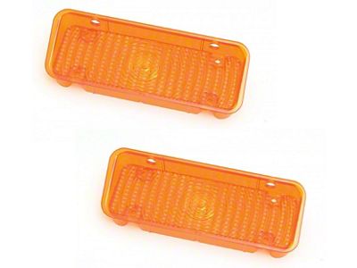 Lens,Parking Light/Turn Signal,Amber,Kit,71-72
