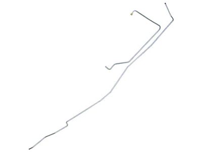OE Steel Fuel Lines, Cab Tank-2PC (71-72 F-100; 71-72 F-250)