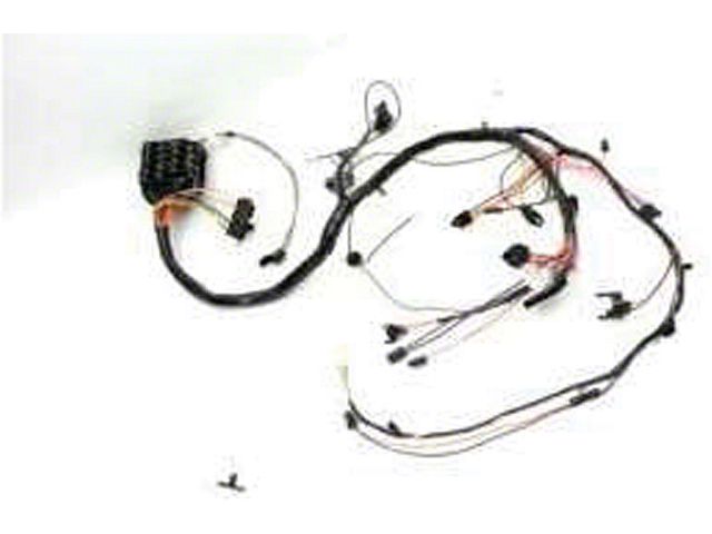 1971 Chevelle Dash Wiring Harness, Main, For Cars With Warning Lights