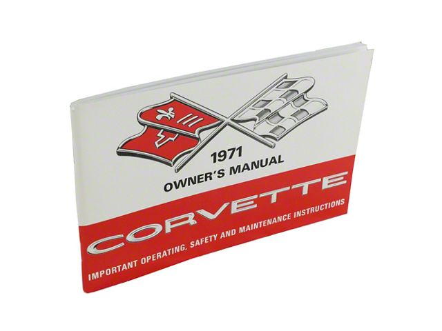 1971 Corvette Owners Manual