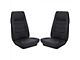 1971 Mustang Coupe TMI Premium Standard Interior Front Bucket and Rear Bench Seat Cover Set, Black