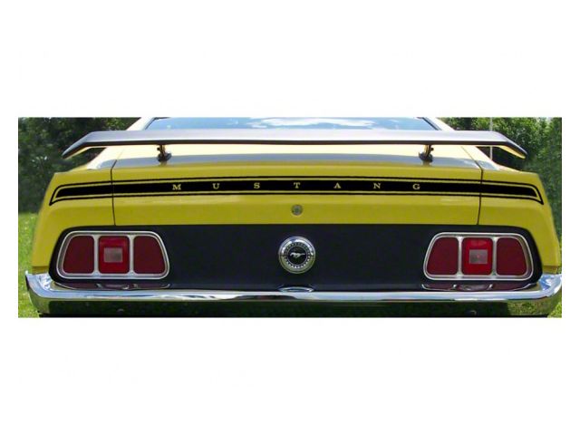 1971 Mustang Sports Roof Trunk Lid Stripe Kit